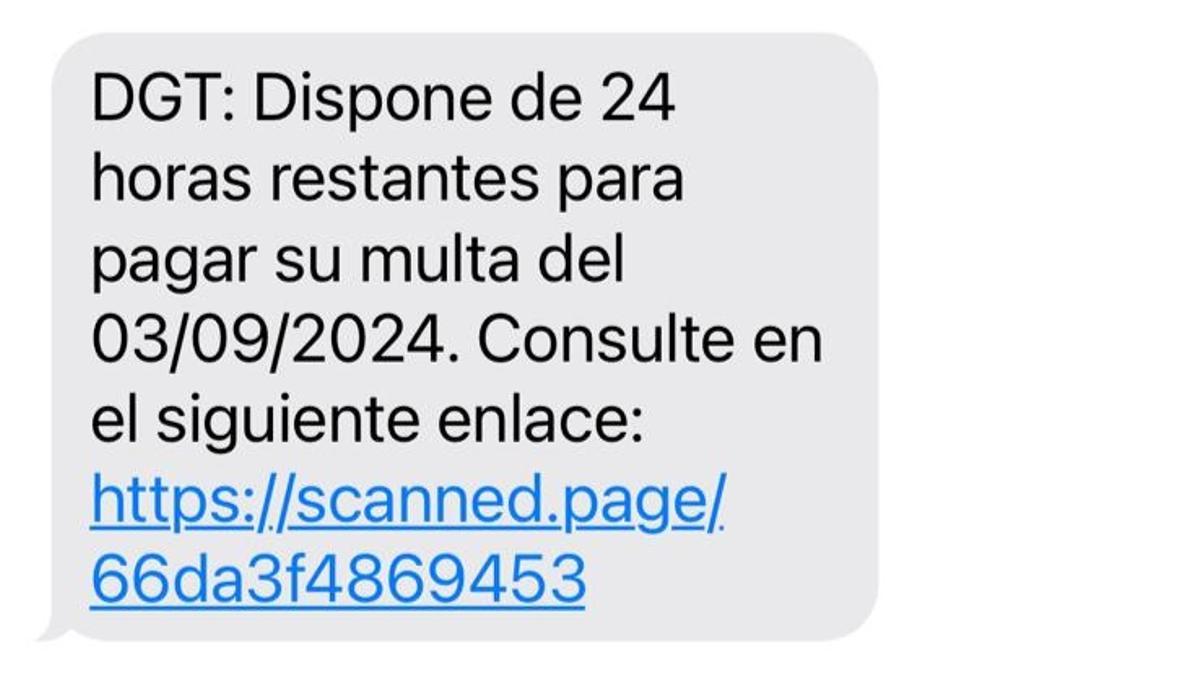 &quot;Dispone de 24 horas restantes para pagar su multa&quot;: la estafa del SMS de la DGT de la que todo el mundo habla