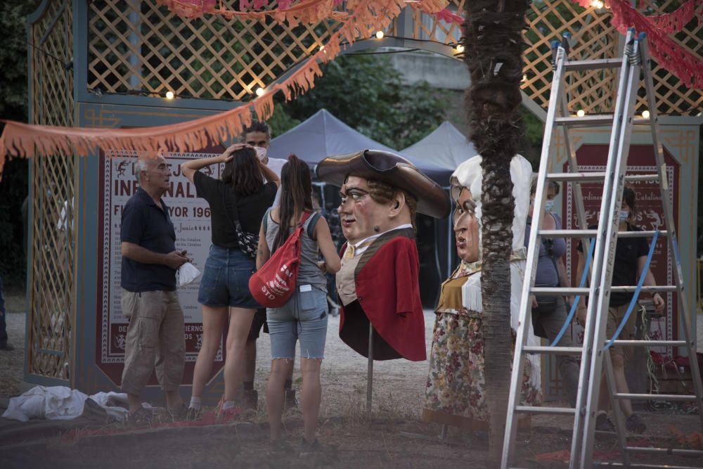 «Hache» acaba el rodatge a Manresa amb una festa major