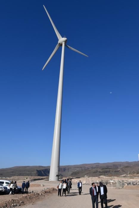 INAGURACION DEL MAYOR PARQUE EOLICO DE CANARIAS