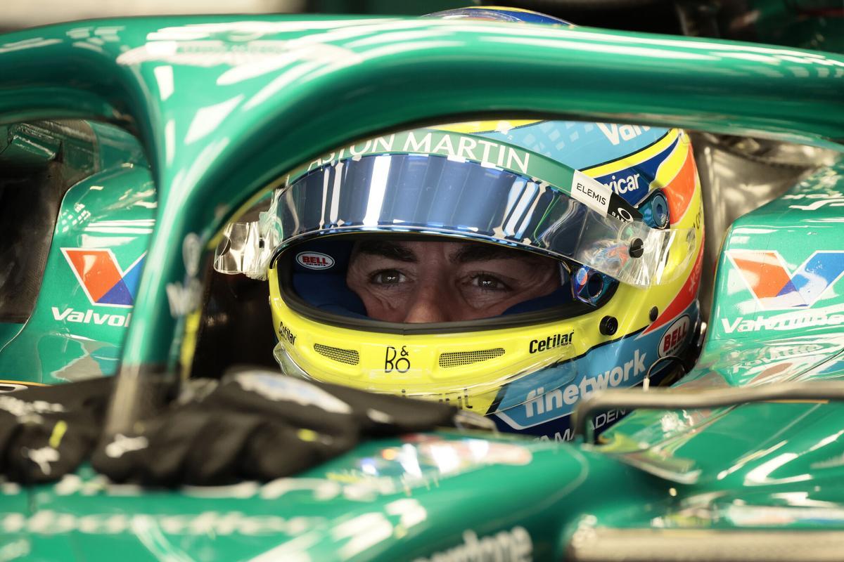 Fernando Alonso, frustrado en México