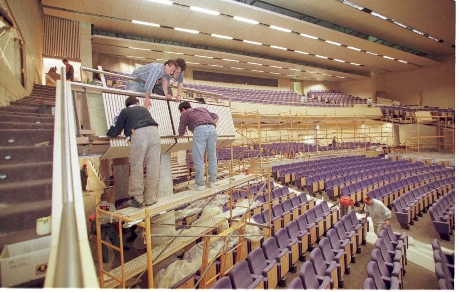 Historia gráfica de València: la construcción del Palacio de Congresos