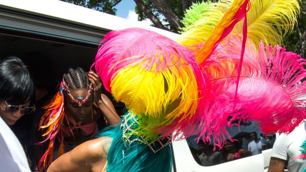 Rihanna espectacular en el Crop Over Festival de Barbados