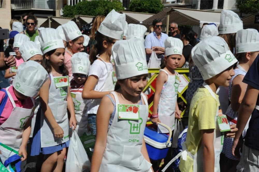 Más de 250 niños participan en el HuertaChef