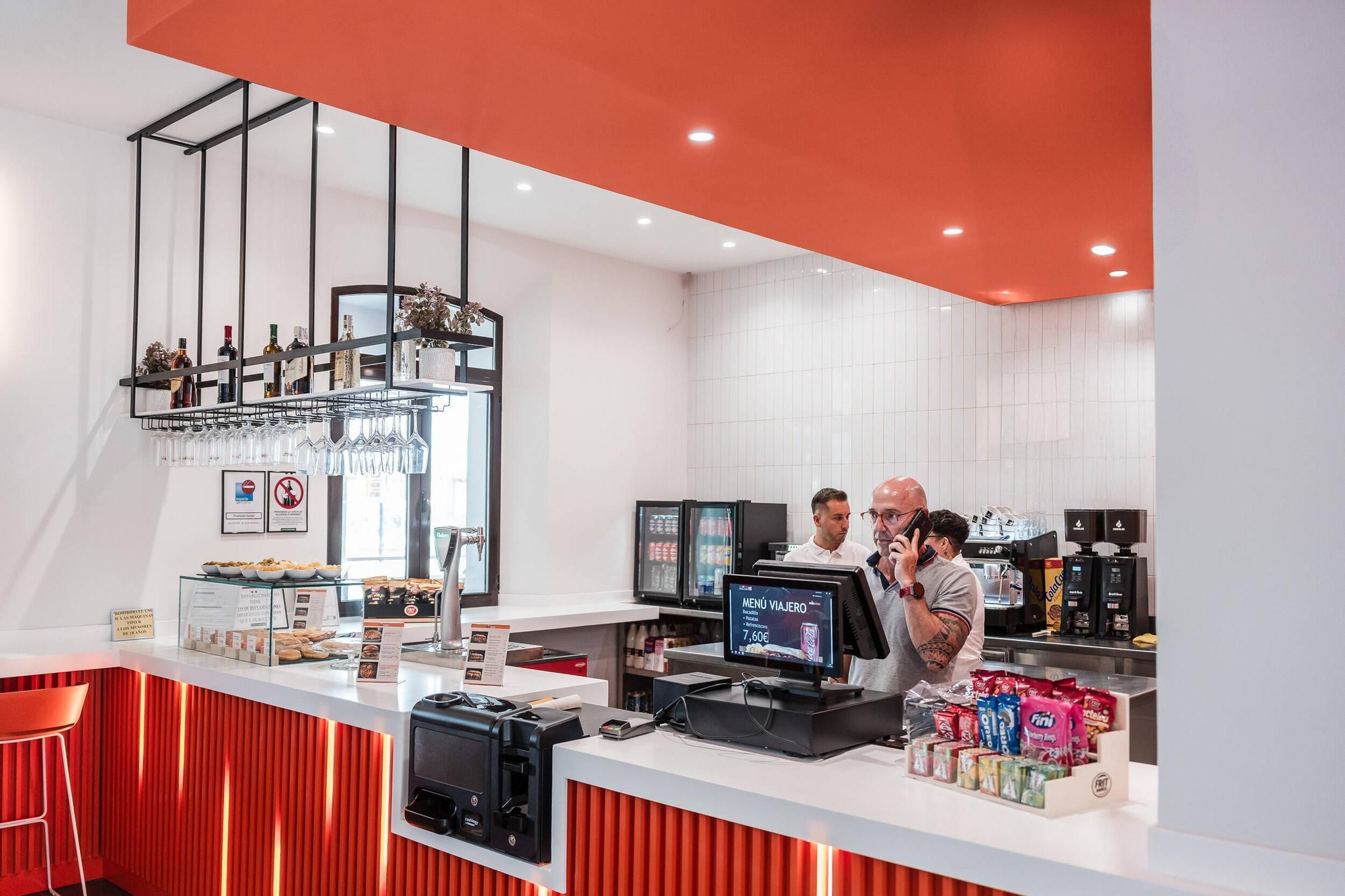 La nueva cafetería de la estación de tren de Mérida