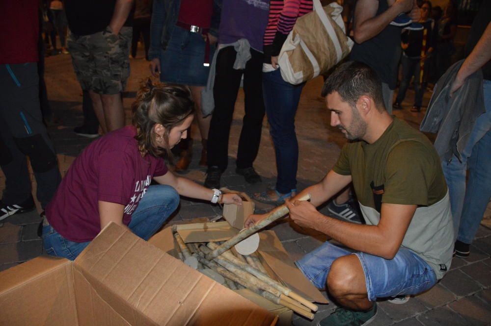 Marxa de torxes a Berga