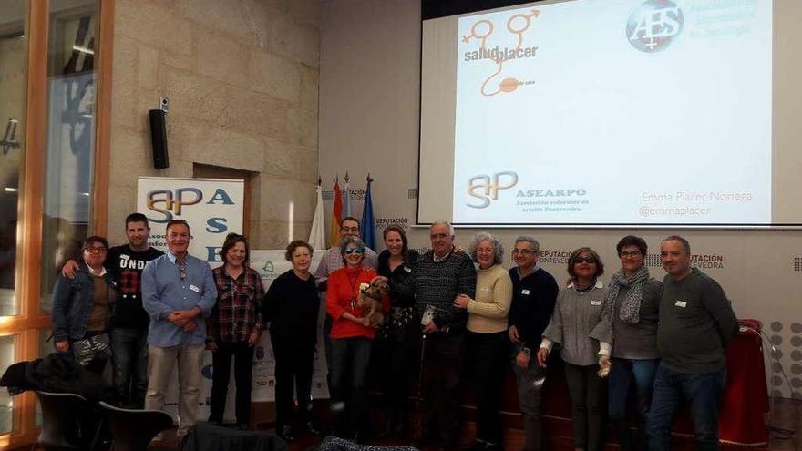 Participantes en el primer taller celebrado en dependencias de la Diputación. // FdV