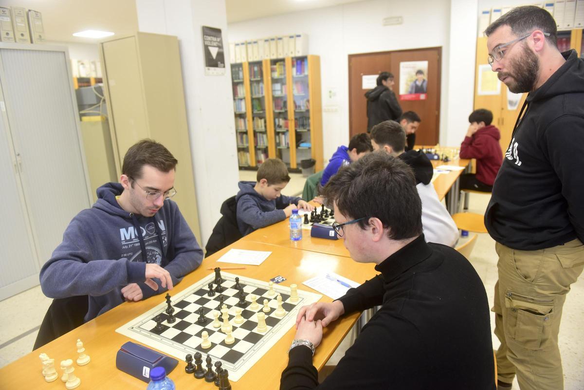 Torneo de ajedrez en la Escuela de Relaciones Laborales de A Coruña