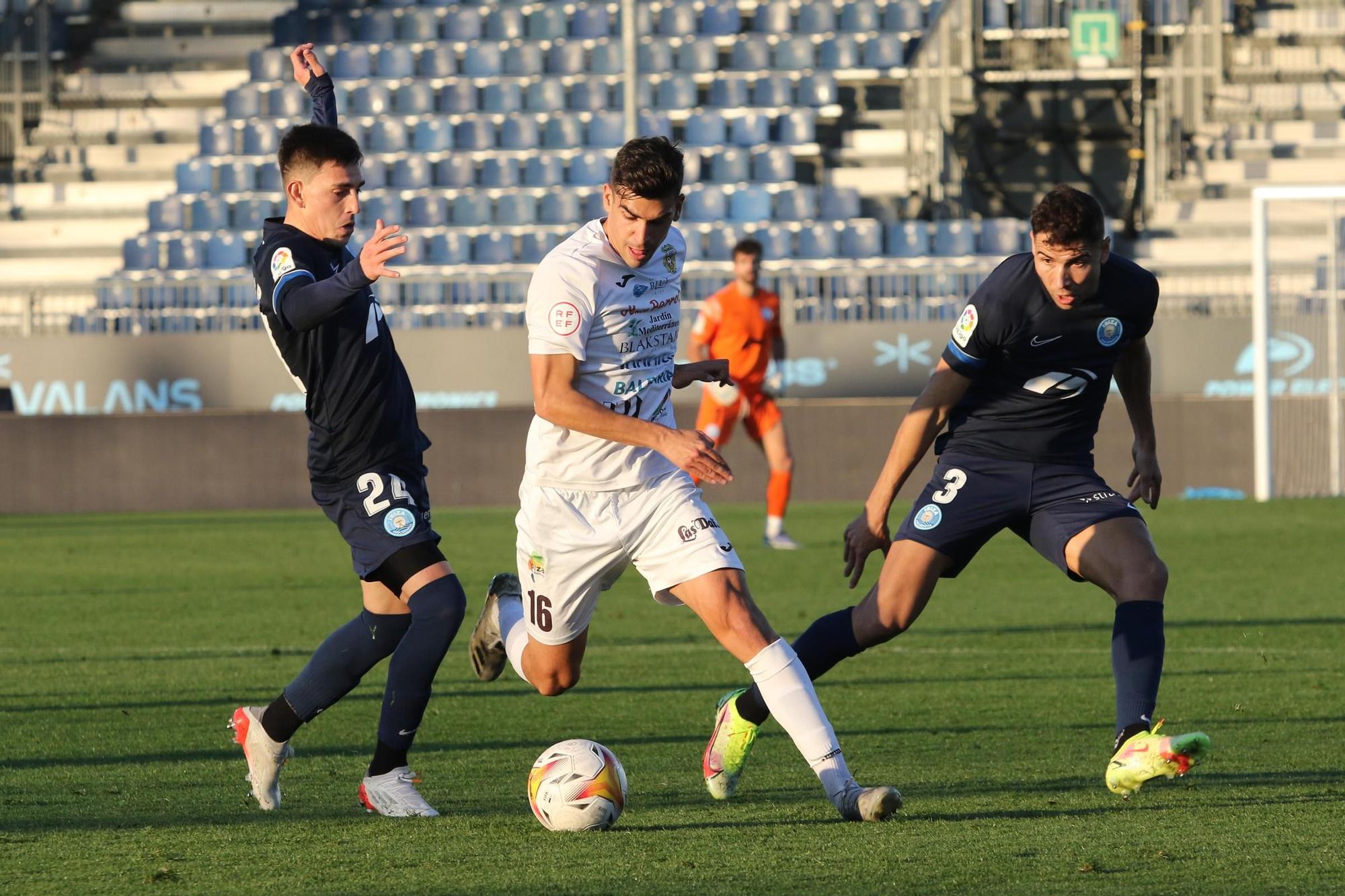 Partido amistoso entre la UD Ibiza y la Peña Deportiva