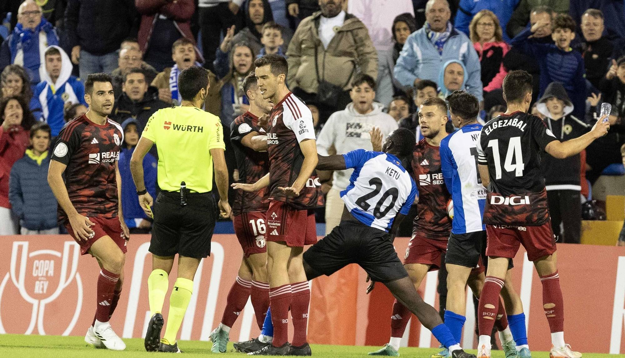 El Hércules no puede con el Burgos y queda eliminado de la Copa (1-2)