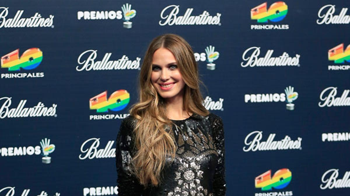 Vanessa Romero en los premios 40 Principales