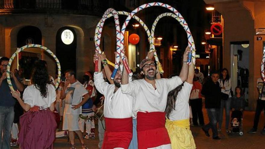 Ball de Cercolets d&#039;Igualada, ahir en el 5è aniversari de la recuperació de la dansa