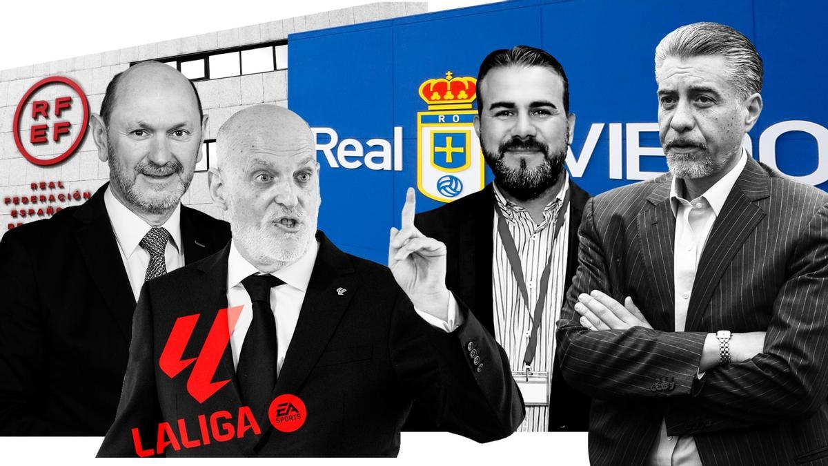 Louzán, Tebas, Galán y Peláez