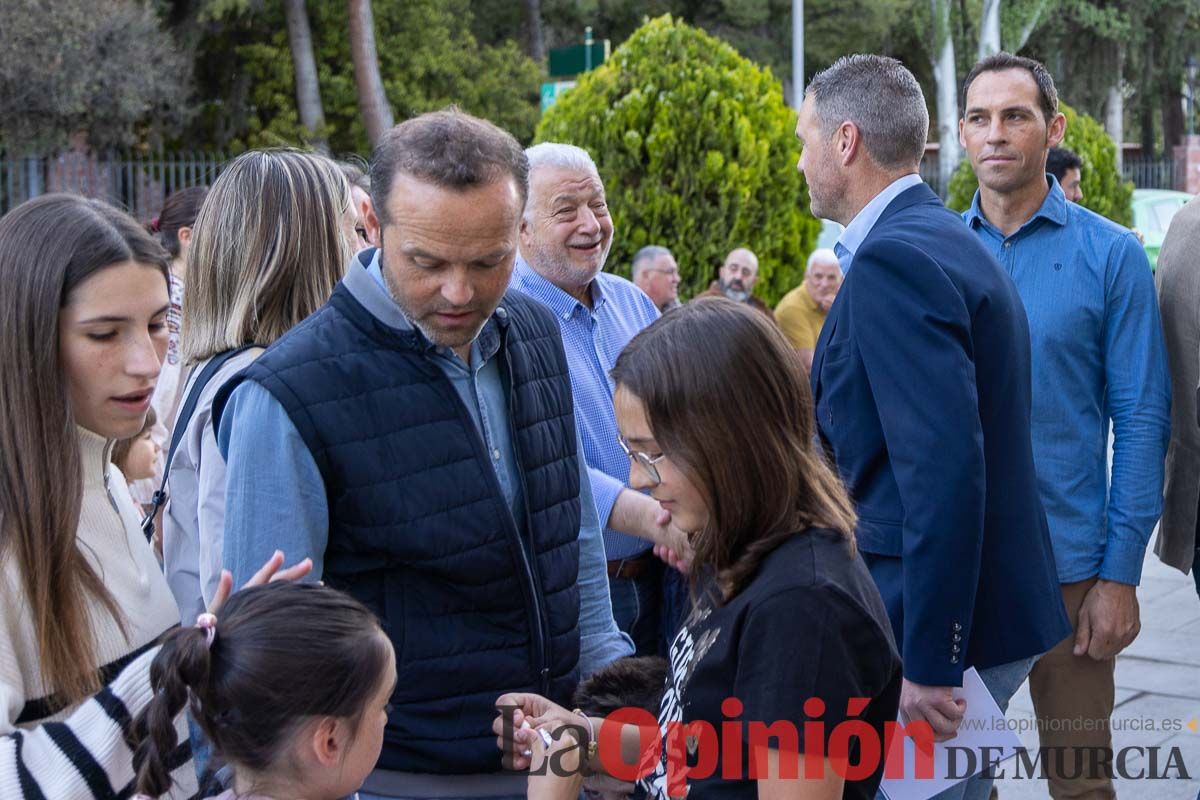 Elecciones 28M: Presentación de la lista del PP en Caravaca