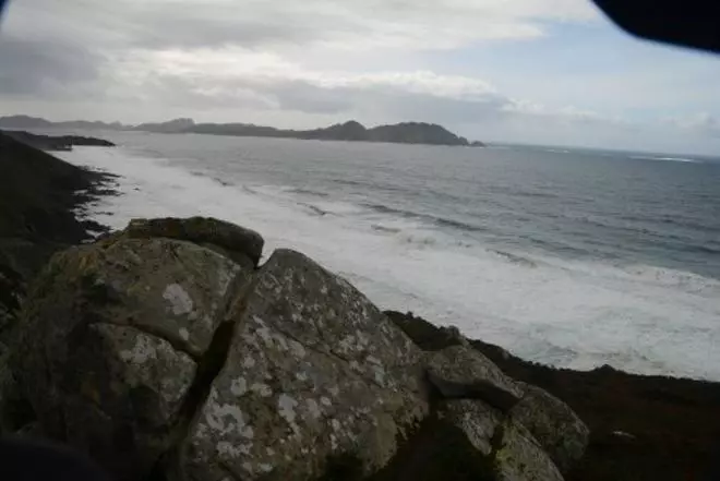 El temporal pasa por O Morrazo
