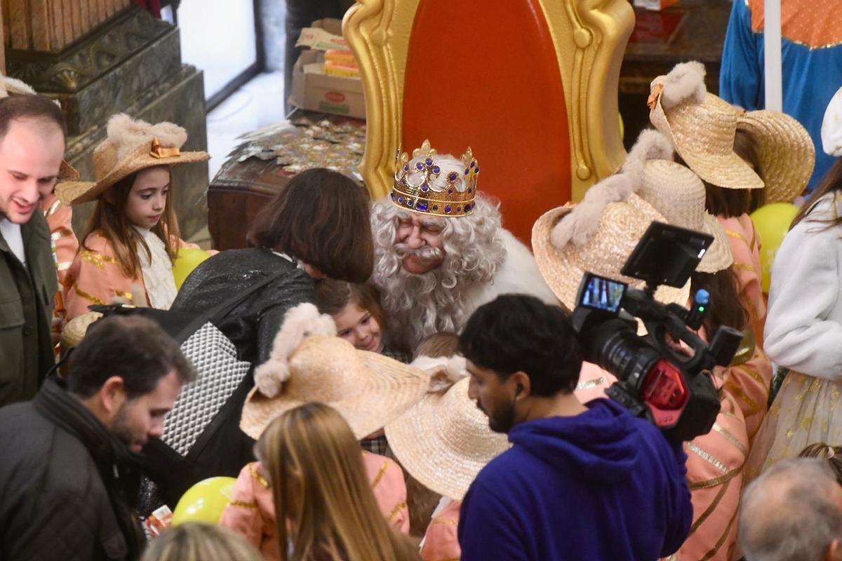 Recepción a los Reyes Magos en Murcia