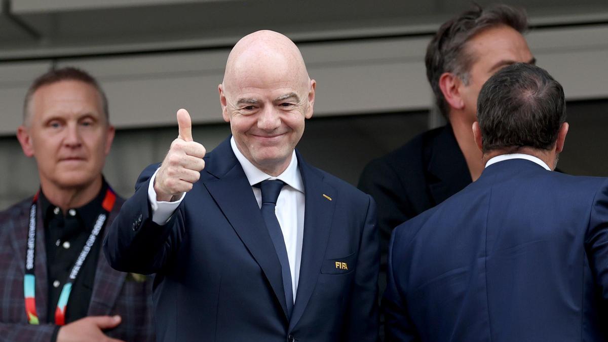 Gianni Infantino, presidente de la FIFA.