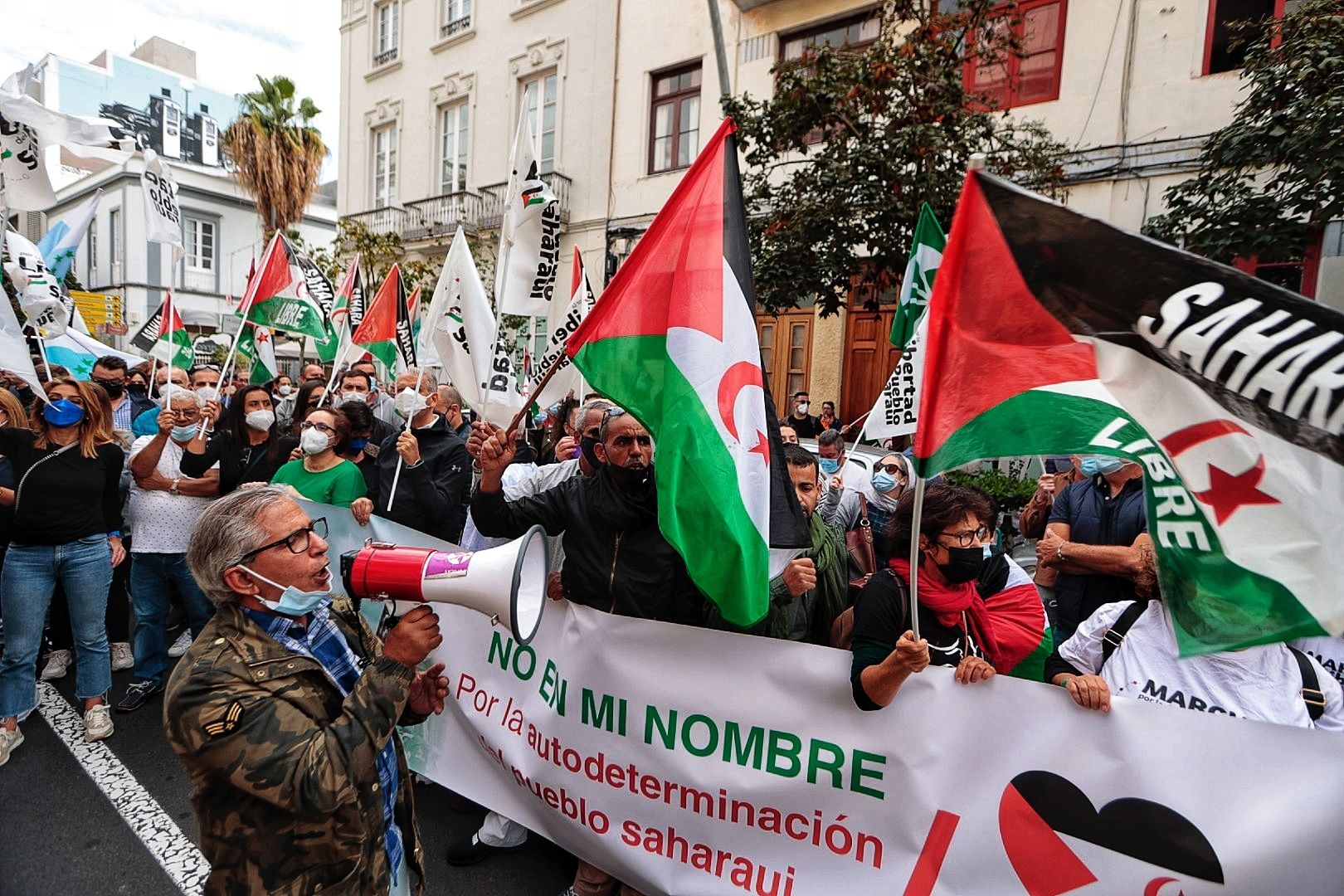 Concentración en apoyo de la autodeterminación de la causa del pueblo saharaui (26/(03/2022)