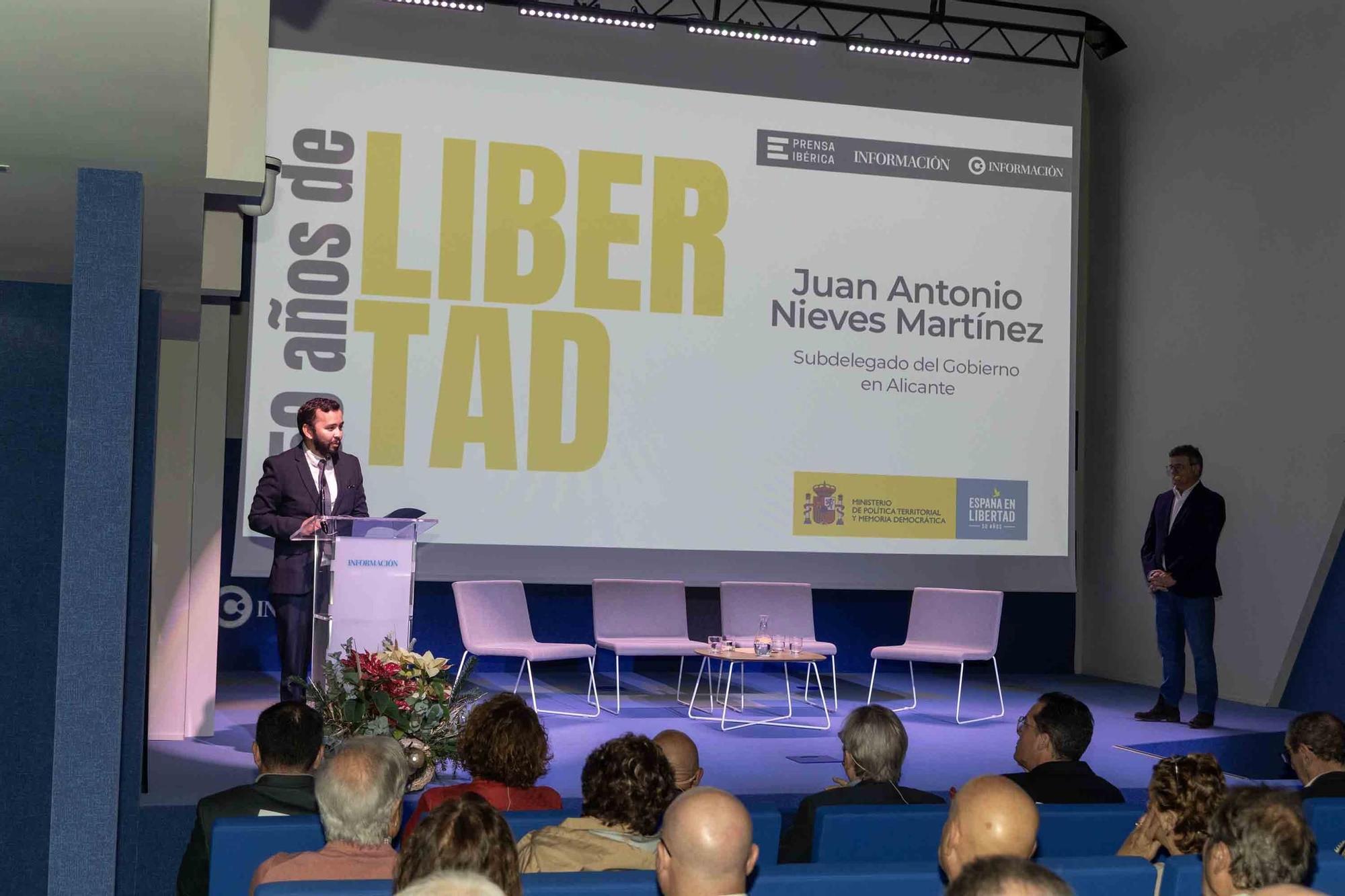 INFORMACIÓN celebra el debate "50 años de libertad"