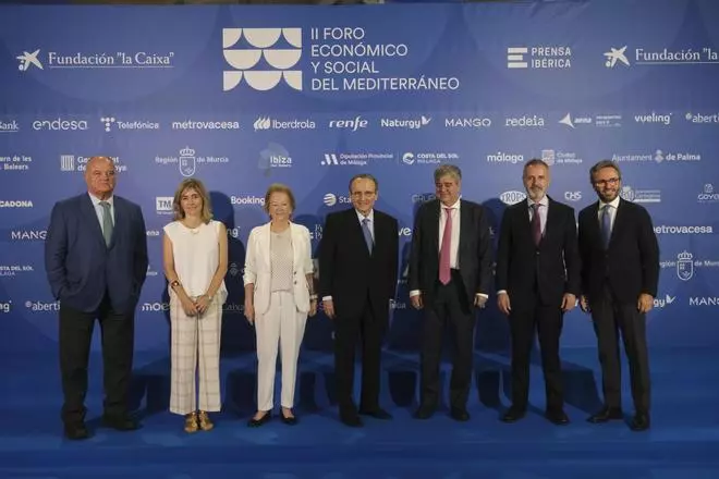 La primera jornada del II Foro del Mediterráneo, en imágenes