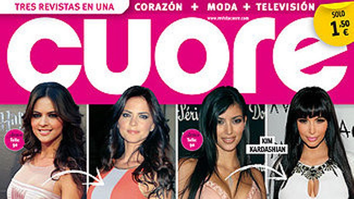 Portada de la revista 'Cuore'.