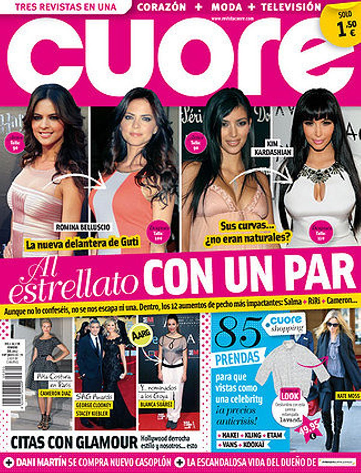 Portada de la revista ’Cuore’.