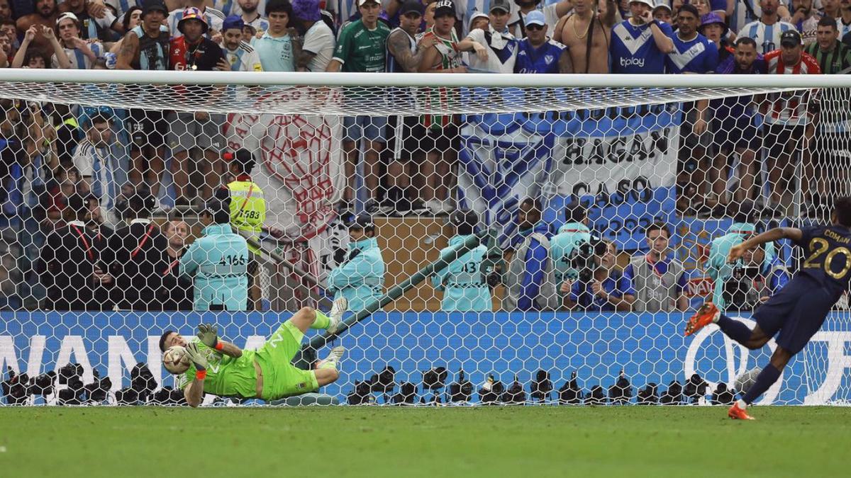 Tanda de penaltis Argentina - Francia.