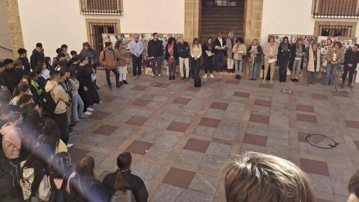 L'acte a Xàbia del 25N, el dia internacional de l'eliminació de la violència contra les dones