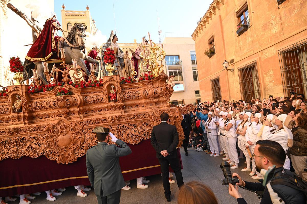 Así salen las procesiones en Elche este Martes Santo Así salen las procesiones en Elche este Martes Santo