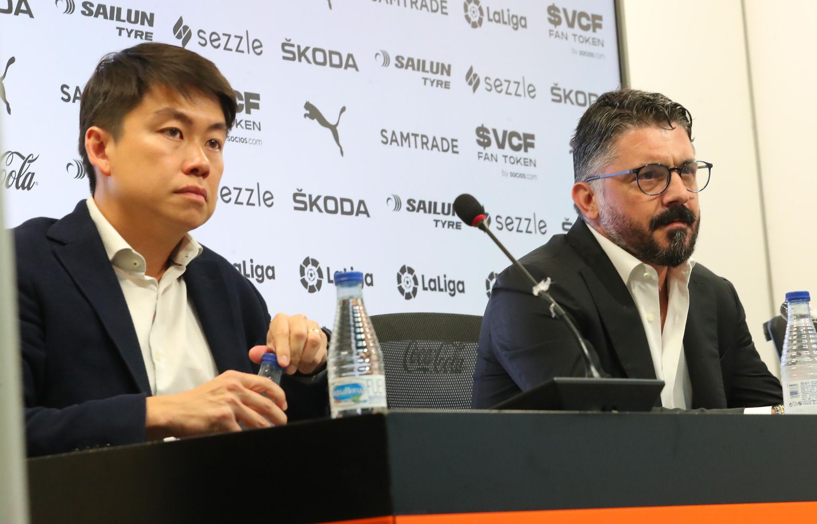 Primera rueda de prensa de Gattuso como entrenador del Valencia CF
