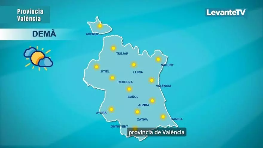 El tiempo | Viernes estable con temperaturas en ligero ascenso