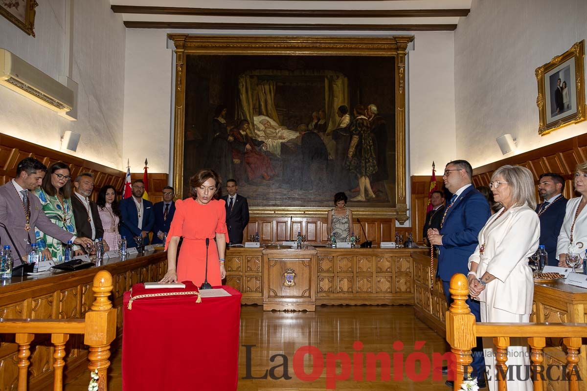 Pleno de investidura en el Ayuntamiento de Caravaca