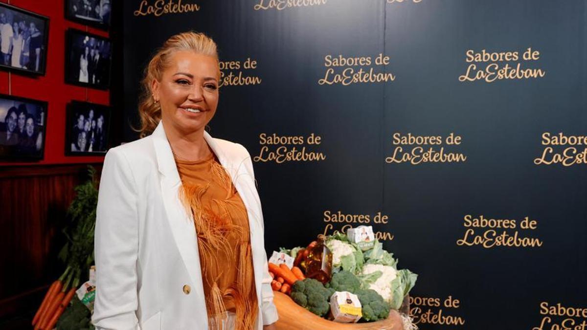 Belén Esteban presenta els seus nous productes de Sabores de la Esteban.