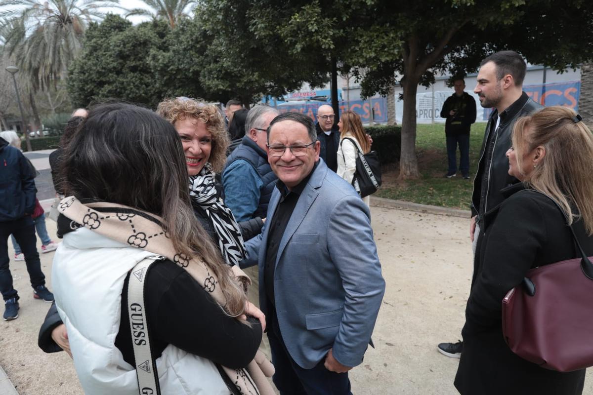 Acto de conmemoración del incendio de Campanar en su aniversario