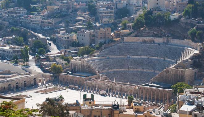 Teatro romano de Amman (Jordania)