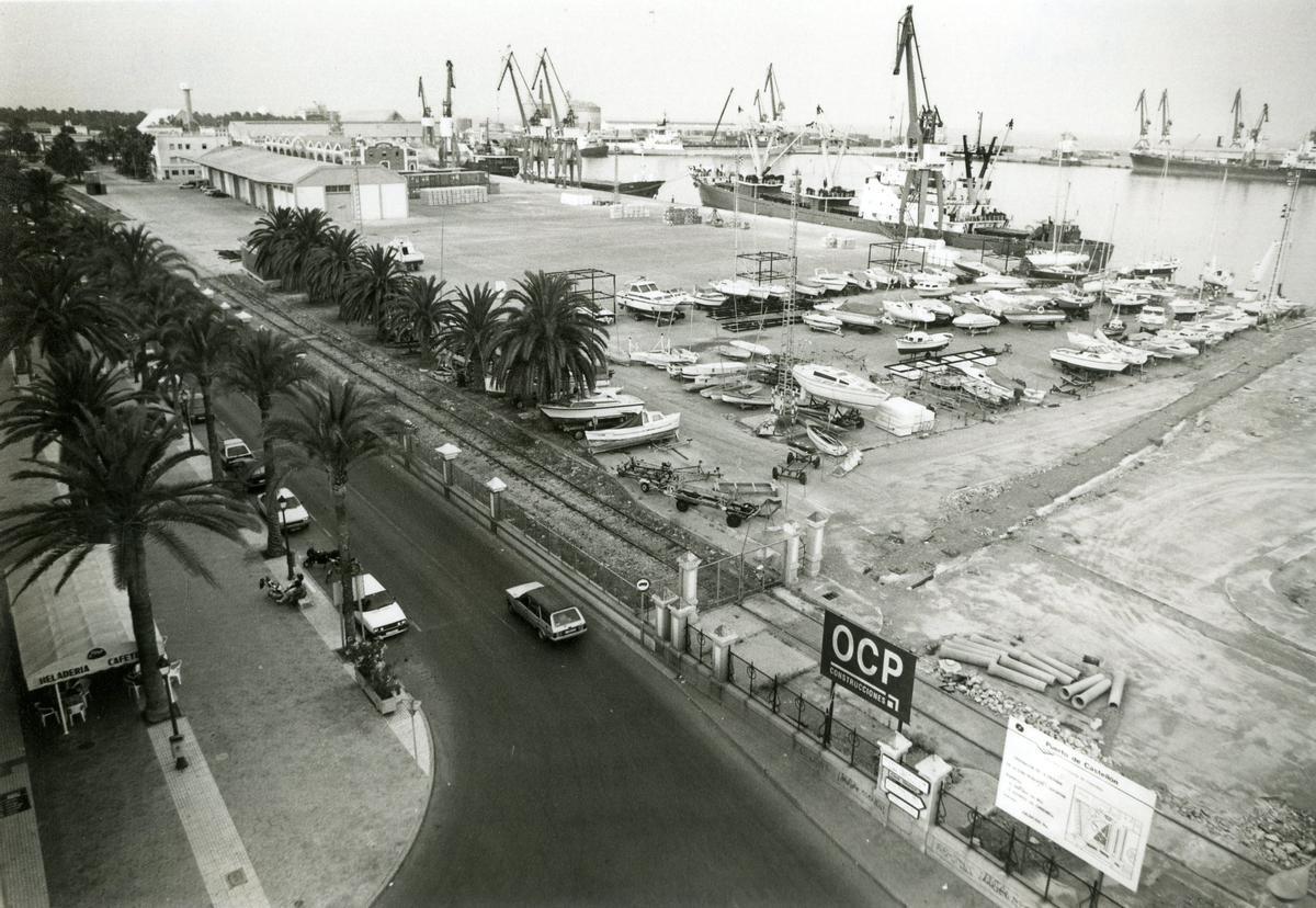 La Plaza del Mar cumple 30 años: así fue una obra que cambió el Grau de Castelló