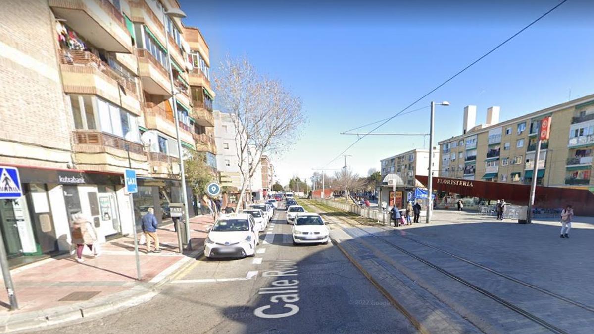 Calle Real de Parla, en la que tuvieron lugar las detenciones.