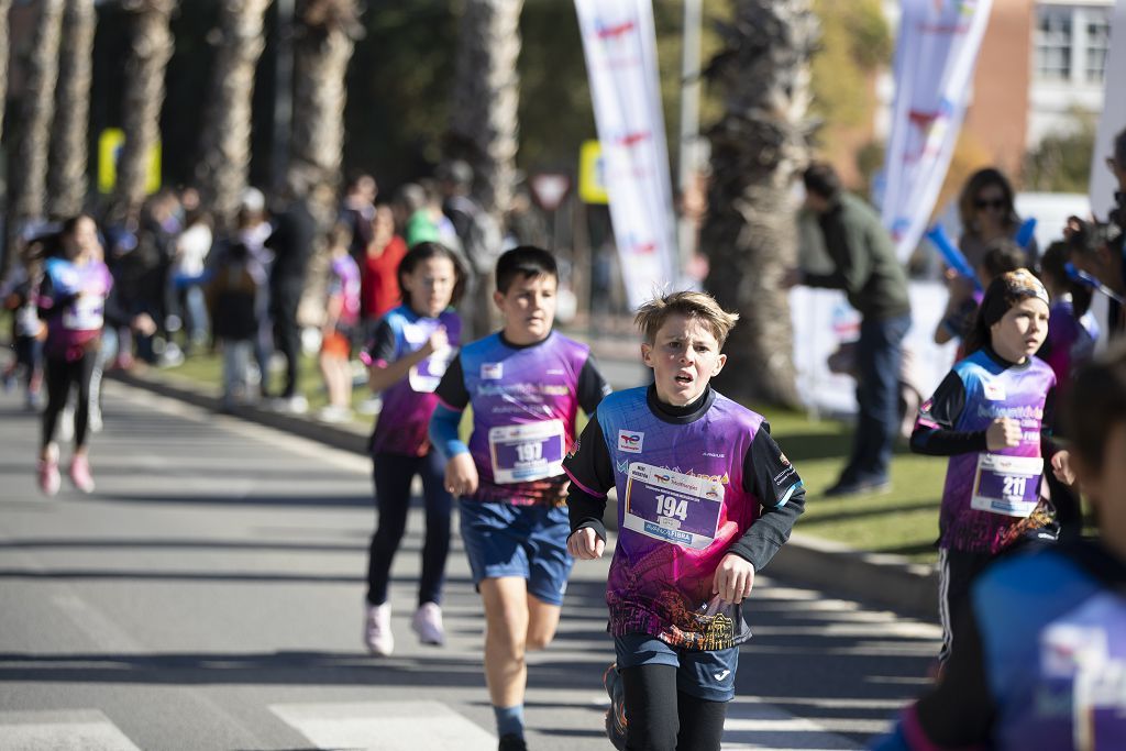 Carreras de niños del TotalEnergies Murcia