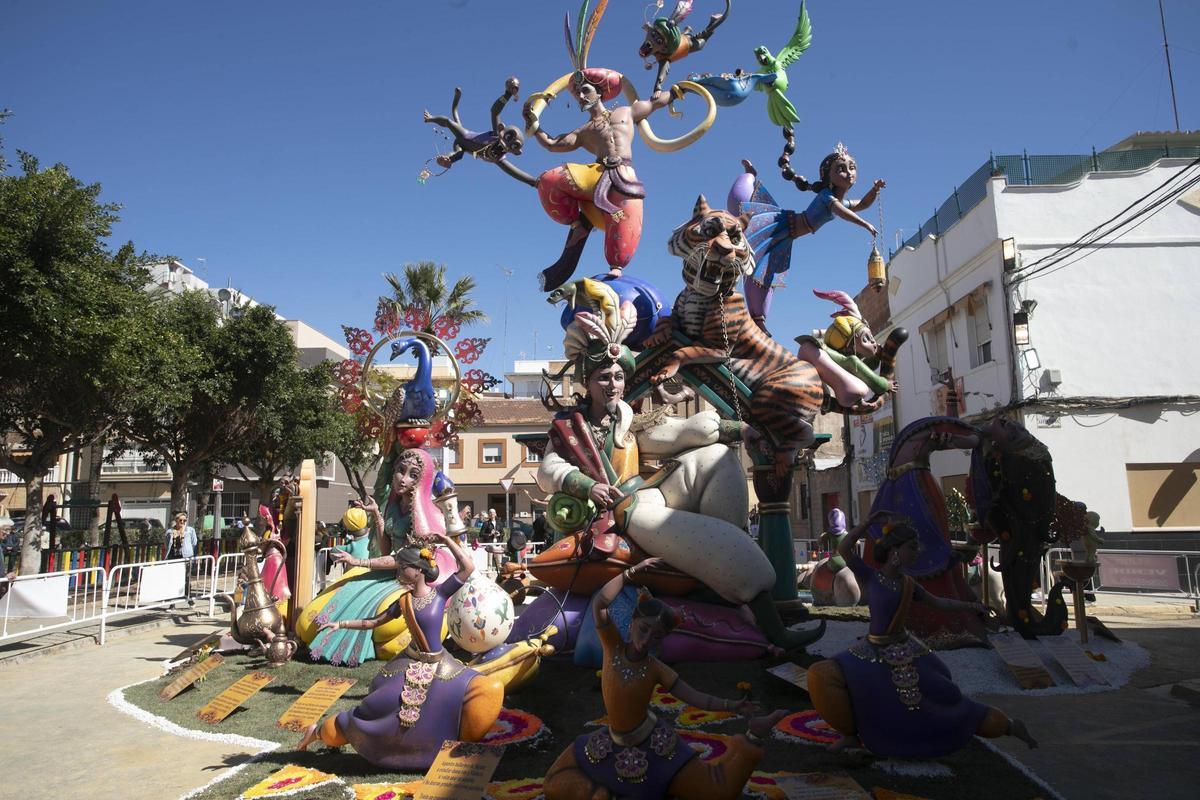 Falla ganadora del año pasado, Plaza Rodirgo.