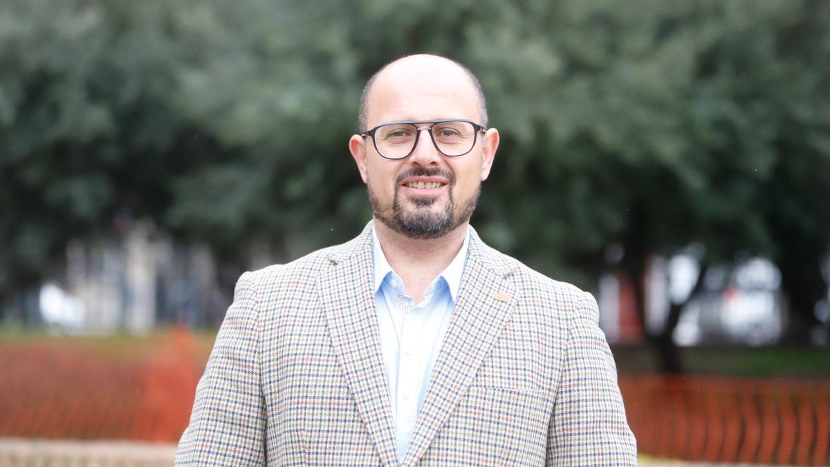 El candidato a presidir el PAR, Alberto Izquierdo, la semana pasada.