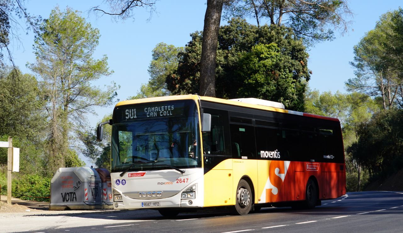 Un bus urbano de Cerdanyola del Vallès.