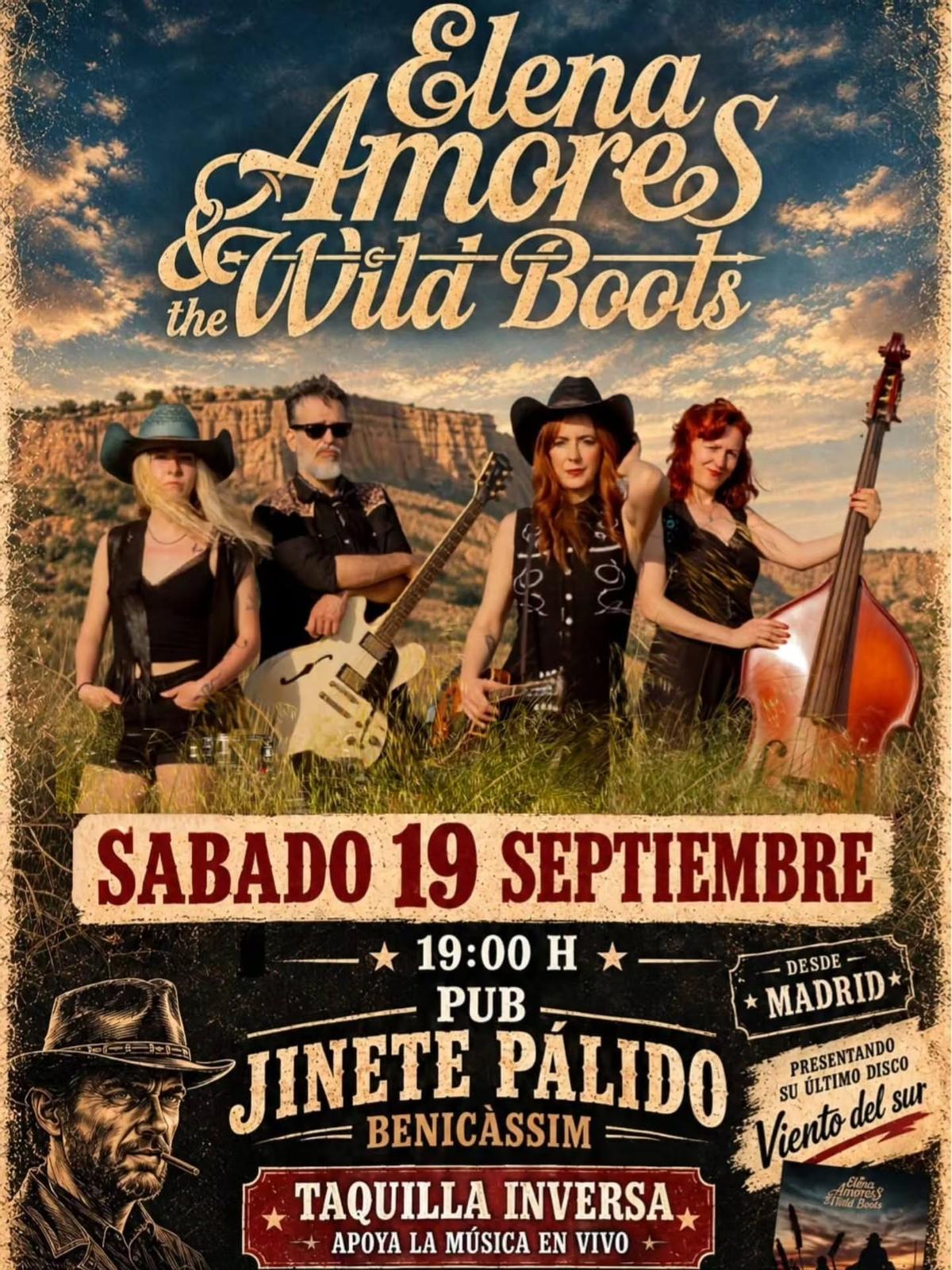 Elena Amores &amp; The Wild Boots.