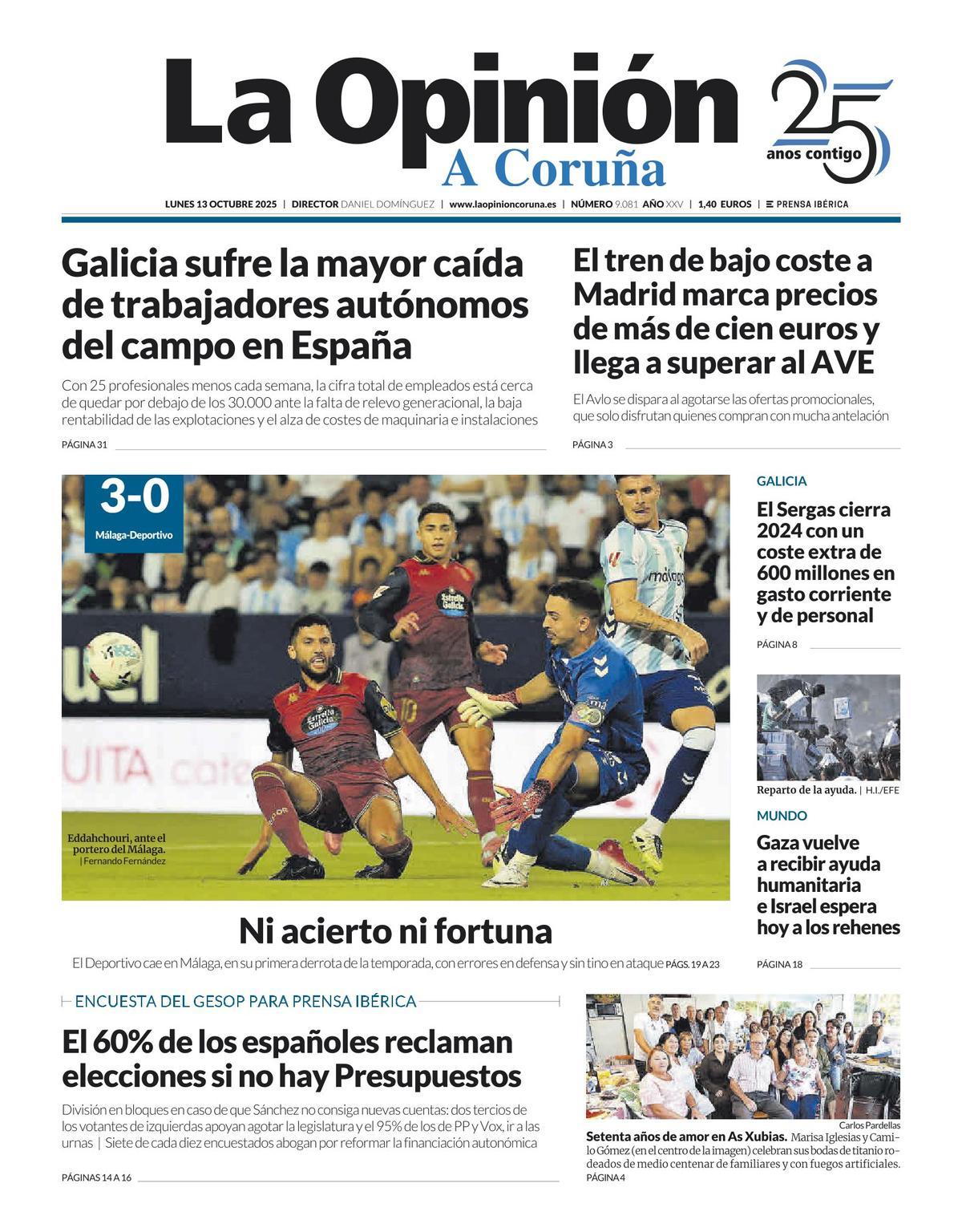 Jornada 9, 13 de octubre: Málaga 3-0 Deportivo Jornada 9, 13 de octubre: Málaga 3-0 Deportivo