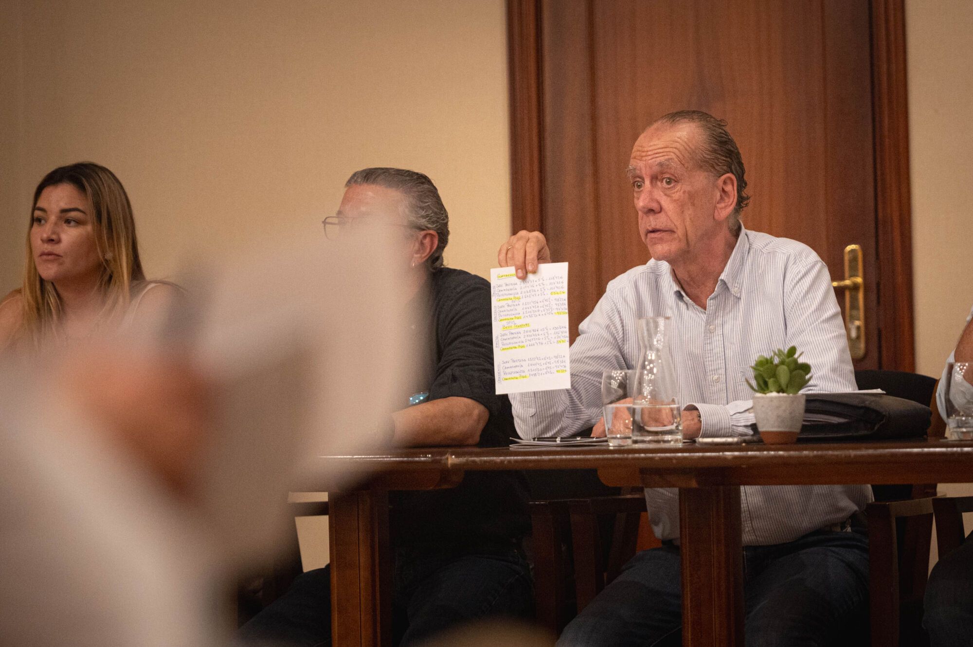 Asamblea de trabajadores del sector turístico en Tenerife