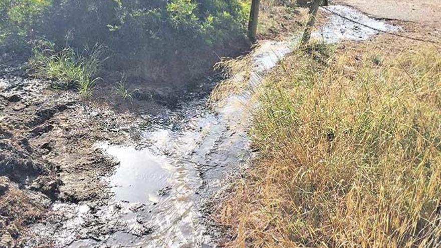 El domingo se detectó un nuevo vertido en la zona de Capellans.