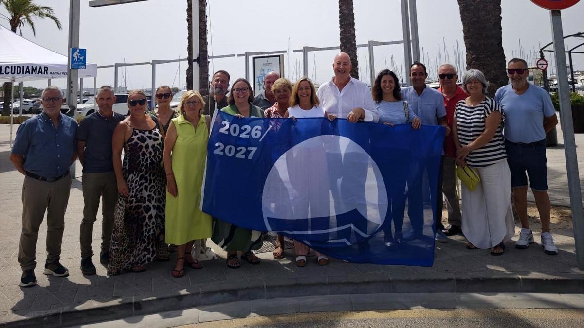 Alcudiamar ha obtenido en 2026 la Bandera Azul