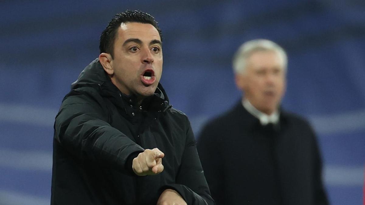 El entrenador del FC Barcelona, Xavi Hernández.