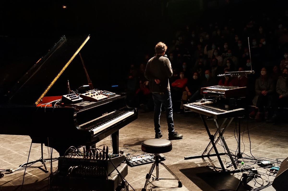 Carlos Izquierdo, durante un Piano Day en Las Cigarreras