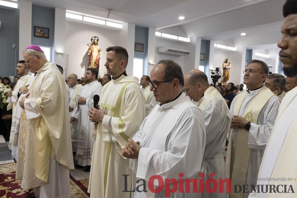 Así se ha vivido la ordenación sacerdotal de Miguel Tovar Fernández en la pedanía molinense de Torrealta