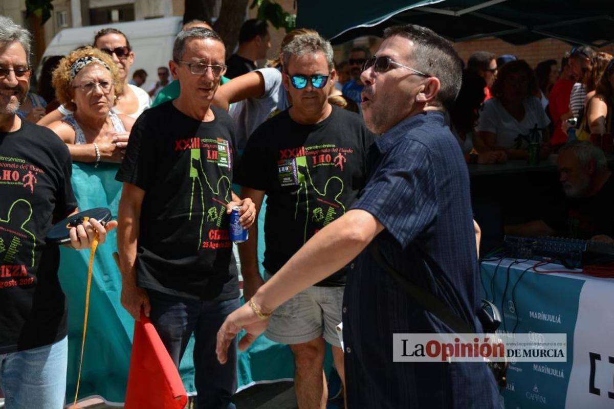 Lanzamiento de Huesos de Oliva Cieza 2017 Lanzamiento de Huesos de Oliva Cieza 2017
