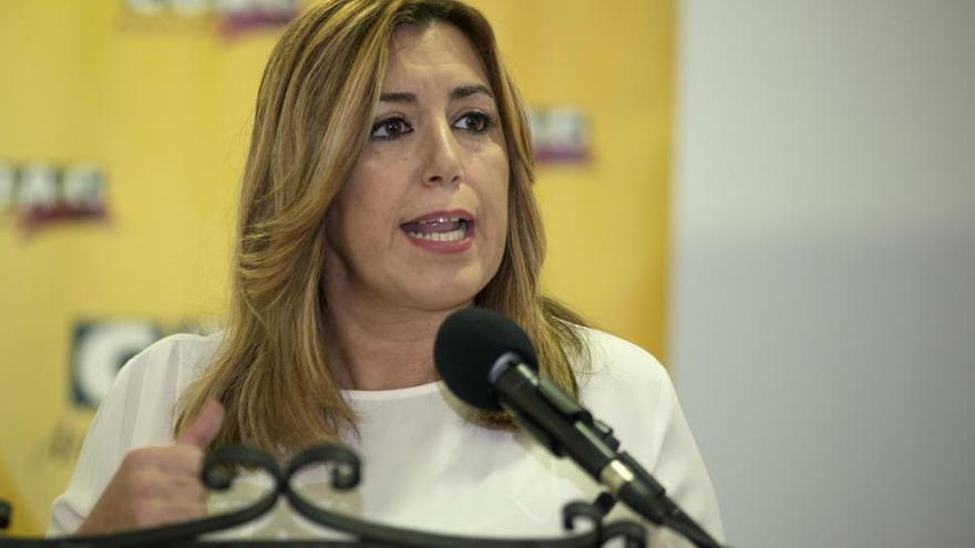 Susana Díaz insta a &quot;corregir las asimetrías&quot; entre el PSOE y el PSC